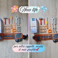 Set attrezzi in legno per bambini
