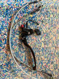 Comando frizione TWM/tubi freno in treccia