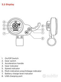 Monopattino elettrico Joyor F