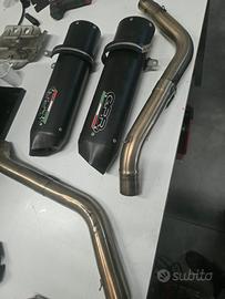 scarico aprilia caponord 1000