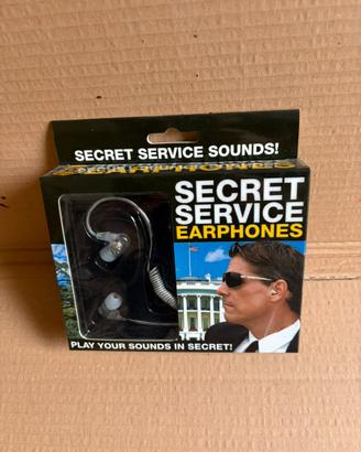 Auricolari Secret Service – effetto agente segreto