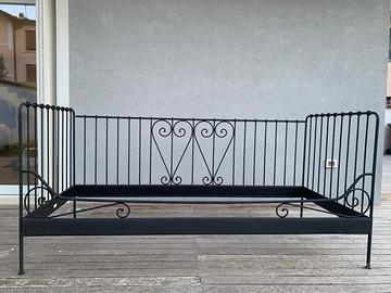 Letto ferro nero