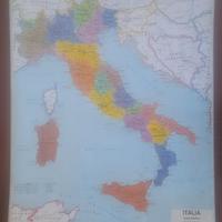 Poster cartina Italia