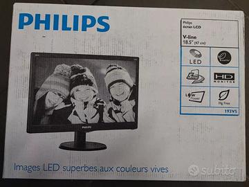 Monitor per PC Philips 193V5LSB2 18" Nuovo
