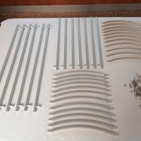 maniglie per arredamento in acciaio 