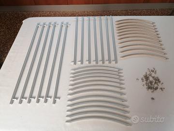 maniglie per arredamento in acciaio 