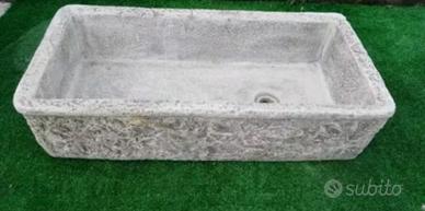 Lavandino lavello vasca pietra cemento marmo