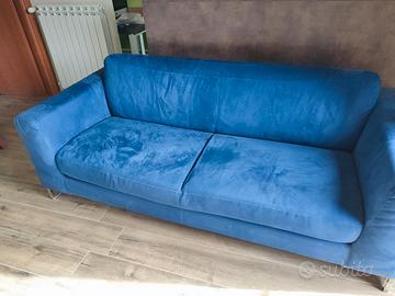 Divano Natuzzi blu