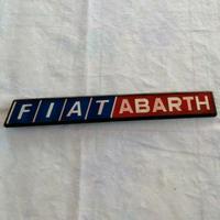 Scritta logo fiat abarth