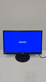 Monitor Philips 22" LED Full HD HDMI VGA PC Comput