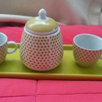 Set  Fade: 2 tazzine da caffè + zuccheriera +