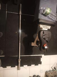 Bilanciere diametro 50 mm per pesi olimpionici 150