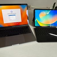 iPad Air M1 5ª Gen (2022)+MacBook Pro (Late 2017)