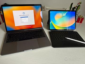 iPad Air M1 5ª Gen (2022)+MacBook Pro (Late 2017)