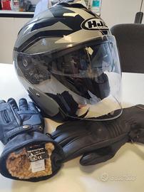 CASCO HJC HELMETS TG XS + GUANTI