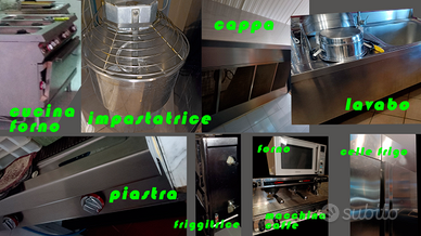 ATTREZZATURA RISTORAZIONE COMPLETA