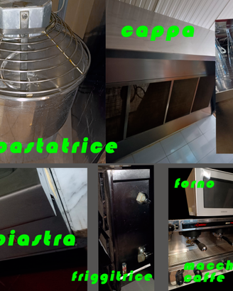 ATTREZZATURA RISTORAZIONE COMPLETA