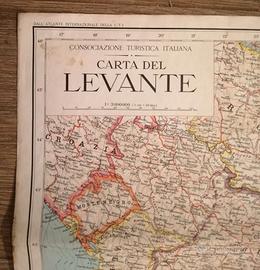 "CARTA DEL LEVANTE" - mappa del 1942