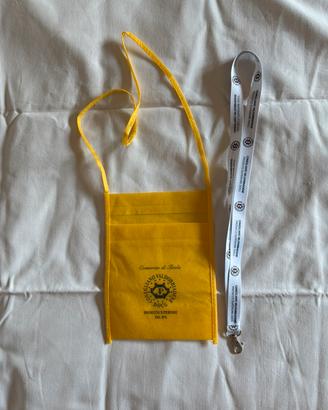 Porta bicchiere e porta badge Prosecco