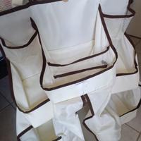 organizer fasciatoio e cuscini fasciatoio 