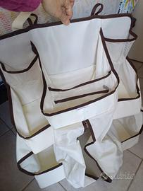 organizer fasciatoio e cuscini fasciatoio 