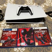 PlayStation 5 con lettore usata + pad  LEGGI SOTTO