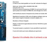 Scheda per Arduino UNO R3 e LEONARDO Mega