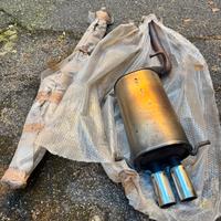 Scarico originale subaru impreza wrx 2004