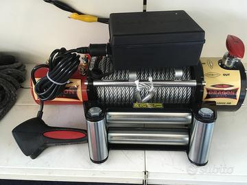 Verricello elettrico 12000Lb 12V Dragon Winch