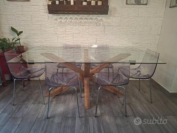 Tavolo da pranzo più 6 sedie