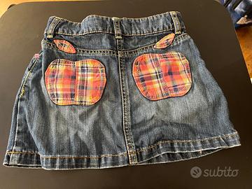 Gonna Jeans Mini Boden bambina 5-6 anni