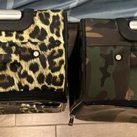 set trolley mia bag camouflage e animalier