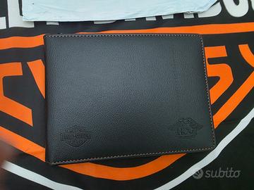 porta documenti in pelle nuovo originale harley 