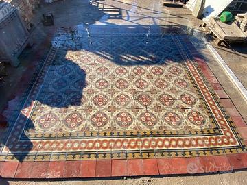 Cementine vecchie stile liberty