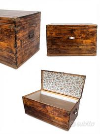 Cassa in legno da arredo 