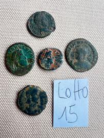 Lotto 15 Antichità Monete Romane Autentiche