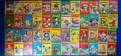 Topolino libretto anni 60 - costine blu e rosse
