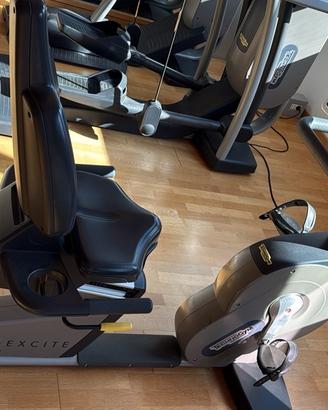 Bike recline technogym