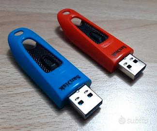2 SanDisk Ultra da 32 GB, USB Flash Drive 3.0