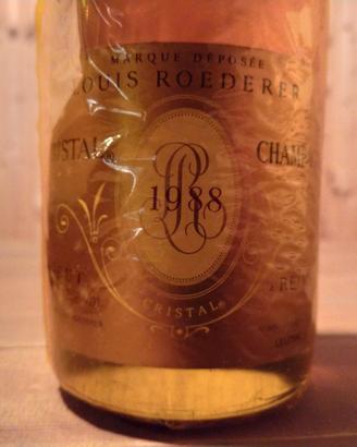 Champagne Cristal Louis Roederer 1988 – Bottiglia