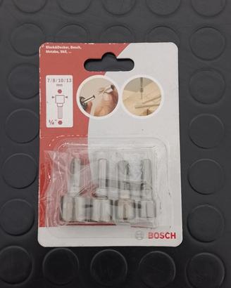 Bosch Set di 4 inserti con chiave a b