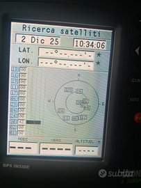 Geonav 6 sunshine con mappa mediterraneo e mar ner