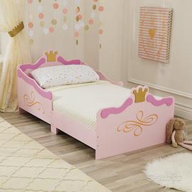 Lettino Montessori Principessa KidKraft Legno Rosa