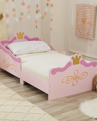 Lettino Montessori Principessa KidKraft Legno Rosa
