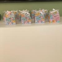 Scatoline segnaposto, ricordo compleanno