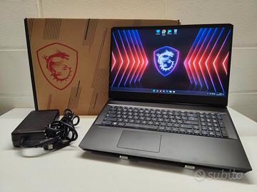 MSI i7 Nvidia 3080Ti 16GB Ram 32GB SSD 2TB 17,3