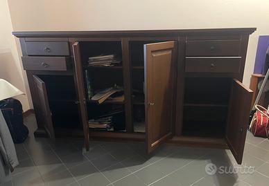 credenza in noce massiccio – Stile Arte Povera