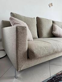 Divano 230x100 - stile minotti - 3 posti
