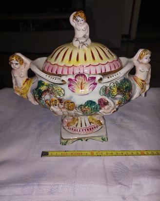 CAPODIMONTE ZUPPIERA PORCELLANA