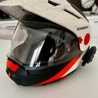 Casco Schuberth E1 e interfono midland btx1 pro s